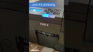 New Timberfix label printer