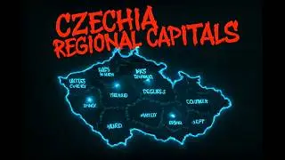 🇨🇿 Czech Regional Capitals (Cities) - 🎓 Innovative Educational Content Alert #learnwithmusic