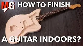 How to Finish a Guitar with Wudtone wipe-on finishes.
