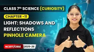 Pinhole Camera - Light: Shadows and Reflections | Ch 11 | Class 7 Science Curiosity | CBSE 2025-26