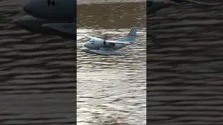 C-27J Spartan Water Landing #aviation #rc #rcplane