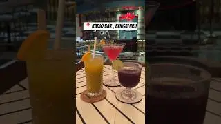 Must try!📍Radio bar, Bengaluru
