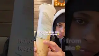 Would you try this drink?🥭#shorts #milktea #boba #mango #royaltea #foodie #drinks #subscribe #fypシ