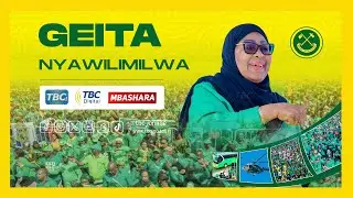 🔴#TBCLIVE: MKUTANO WA KAMPENI ZA MGOMBEA URAIS CCM - GEITA