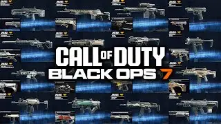 ВСЕ виды оружия в Black Ops 7! (Всё оружие, серии очков и разгоны)