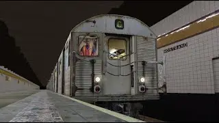 A and C Trains at Nostrand Avenue (2008) REMASTERED
