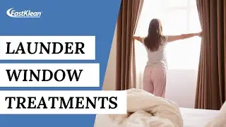 Launder Your WINDOW TREATMENTS | Cleaning Tips #short