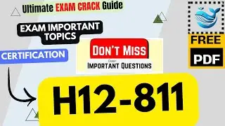 Huawei : HCIA-Datacom V1.0 - H12-811 | Imp Que & Ans | New Course 2026 | 100% Pass | Free PDF