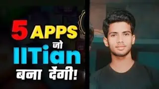 Top 5 Apps For IIT-JEE Preparation 🔥🔥| JEE Mains 2026😈 | unfiltered Sudarshan ✅