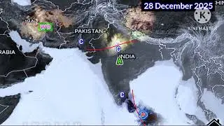 Next 25 Days Weather System Analysis North Indian Ocean Western Disturbance Forec&agrave;st. 