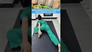Lower back hurting Hips sore Legs numb Try crawling every day!