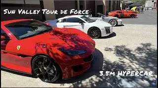 Sun Valley Tour de Force up close with the cars running!!