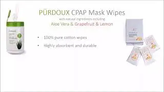 PURDOUX CPAP Mask Wipes