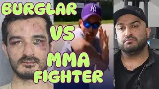 Florida Burglar Picks the WRONG House&hellip; MMA Fighter Wrecks Him