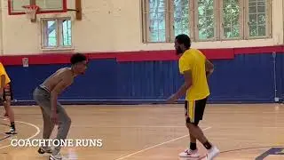 Jaquan Newton at Coach Tone Runs