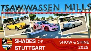 Shades Of Stuttgart: Show & Shine 2025 at Tsawwassen Mills - Delta BC   08/10/25