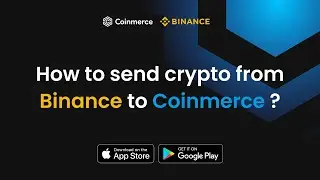 Send crypto from Binance to Coinmerce? Easily arranged via the Coinmerce app!