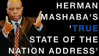 Herman Mashaba's 'True State of the Nation Address'