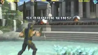 MK vs DC Universe SCORPION vs SUB-ZERO 1