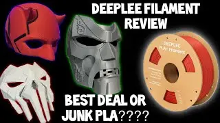 Deeplee filament review | The best cheap filament or junk you should avoid? Deeplee filament test