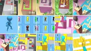 🅾️ IOS, Android Best Games/All Levels Gameplay #shorts/Stacky Dash Ever! 154