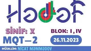 Hədəf kursları MQT — 2 izahı 