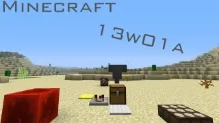 Minecraft Snapshot 13w01a!!! New Ore, Daylight Detector, Redstone Comparator, And More!