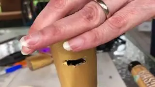Making a homemade spectroscope