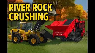 River Rock Crushing: Turning Raw Material into Profitable Goods!