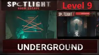 Spotlight X level 9 Underground walkthrough 3 Stars.