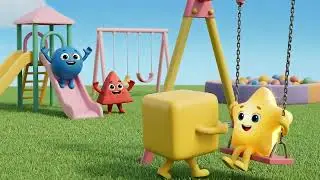 Magic Shape Parade 🌈 | Learn Shapes with Music & Fun | Kids Education Video