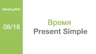 08/18 Время Present Simple ('Beginner')