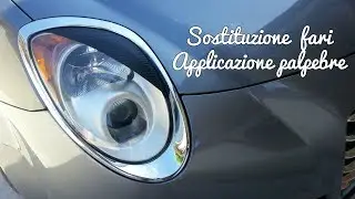 Sostituzione fari e applicazione palpebre su Alfa Romeo MiTo