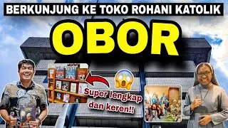 Stop by Indonesia's BIGGEST CATHOLIC Spiritual SHOP: OBOR‼️Super complete, cool & owned by KWI