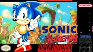 Las flipantes aventuras de sonic (snes) parte 1 rescatando a mario (?