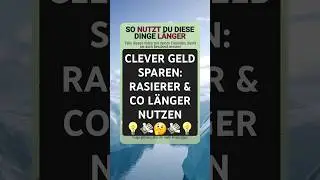 Clever Geld sparen mit diesen Tricks im Alltag | #sparen #lifehacks #geld