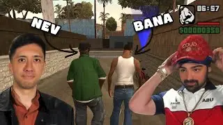 JUGAMOS CON BANANIROU AL GTA SAN ANDREAS MOD COOPERATIVO