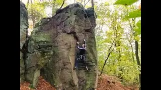 Klettern Bodensteiner Klippen: Die Eichkatzwand