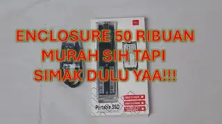 Review  Enclosure M.2 SATA Murah! Cuma 50 Ribuan Tapi Kencang! & Rekomendasi