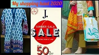 J dot Grand Summer Sale 2020 - My Shopping Haul /Summer's Mangoes season