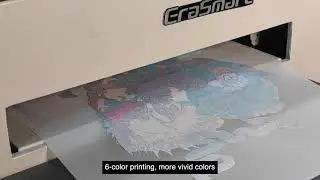 Erasmart a3 dtf printer for white t-shirt printing