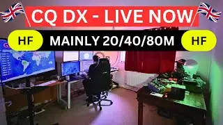 🔴 LIVE HF FUN - GE5STU  -  HAM RADIO with Station Master Stu