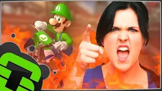 JE HURLE DE RAGE ➡ MA COPINE ME GRONDE (Mario Kart 8)