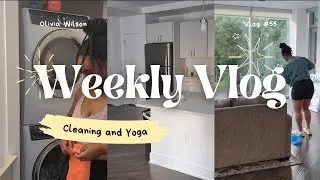 Weekly Vlog: Cleaning Motivation + Sweating It Out in Heated Yoga!