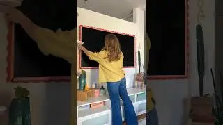 Волнистая рамка для телевизора своими руками 🖼️ 💕 #diy