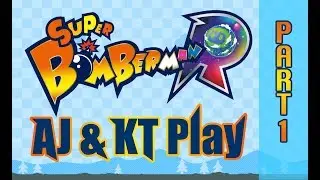 Super Bomberman R Gameplay (Part 1/2): 4-Player Battle Mode - AJ and KT Play