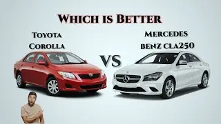 2014 Toyota Corolla vs 2014 Mercedes benz CLA250