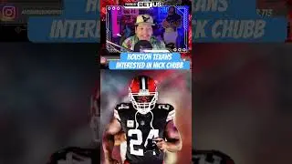 Houston Texans Interested In Nick Chubb #nfl #nflnews #nflupdates #houstontexans #cjstroud #shorts