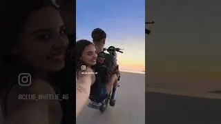 Couple Goals💗 #music #beach #love #travel #shorts #wheelie #youtubeshorts #edm