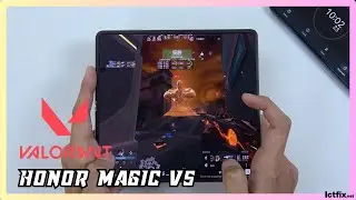 HONOR MAGIC V5 VALORANT Gaming Test | Snapdragon 8 Elite | 120Hz Foldable Display